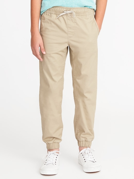 Old Navy - Built-In Flex Twill Joggers For Boys