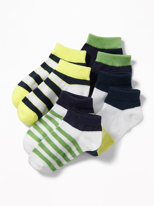 View large product image 1 of 1. Ankle Socks 4-Pack For Toddler & Baby