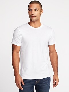 old navy plain white tee