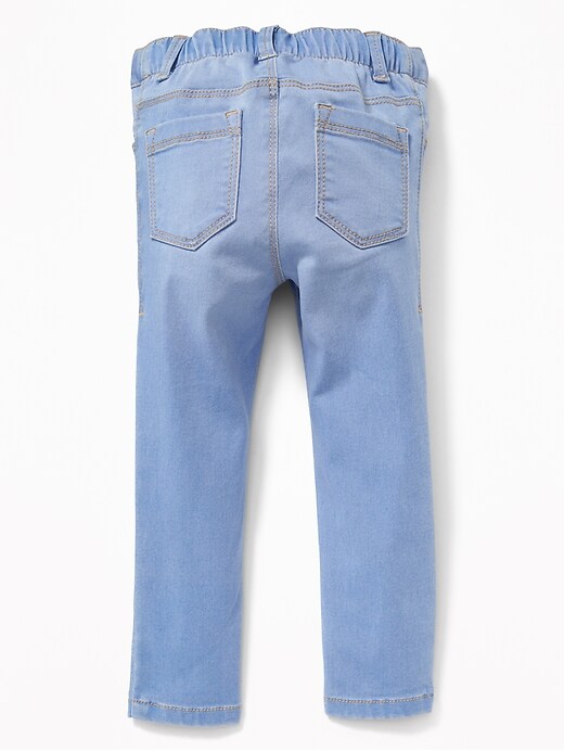 View large product image 2 of 2. Skinny Ballerina Jeans for Toddler Girls