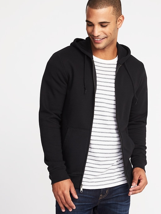 Men's zip hot sale front hoodies