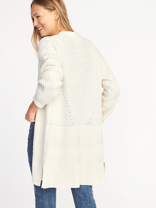 Image number 2 showing, Open-Front Sweater for Women