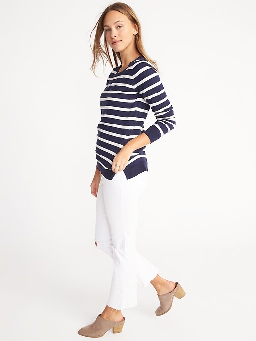 Image number 4 showing, Classic Striped Sweater for Women