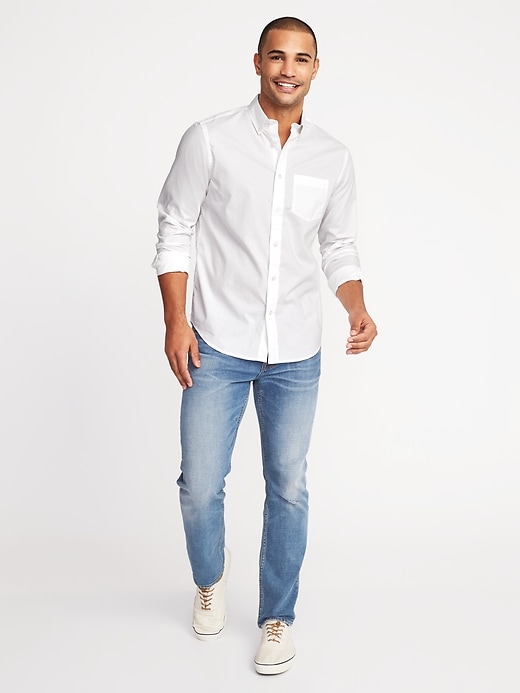 Image number 3 showing, Regular-Fit Built-In Flex Everyday Shirt for Men