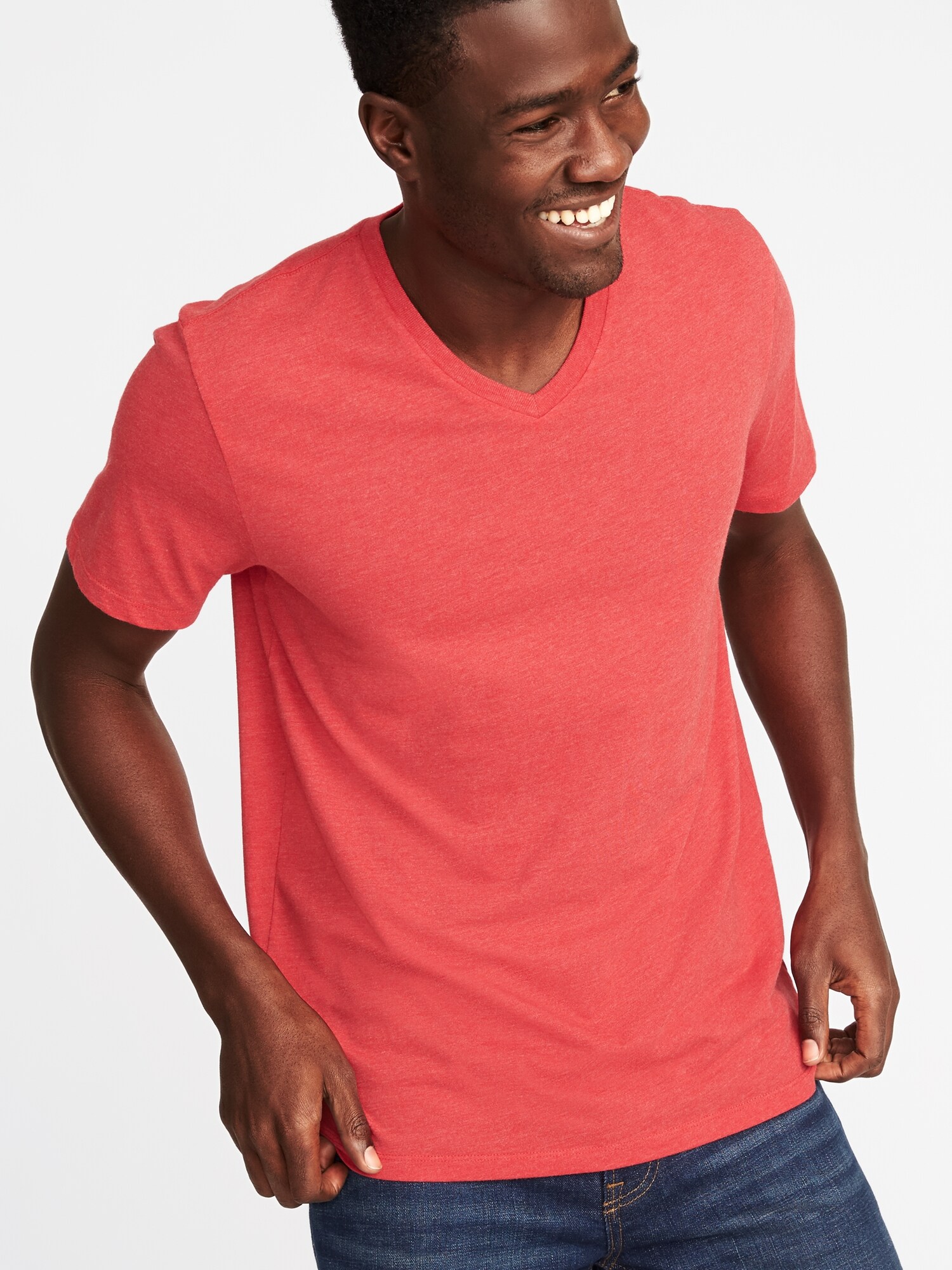 Soft-Washed Perfect-Fit V-Neck T-Shirt for Men | Old Navy