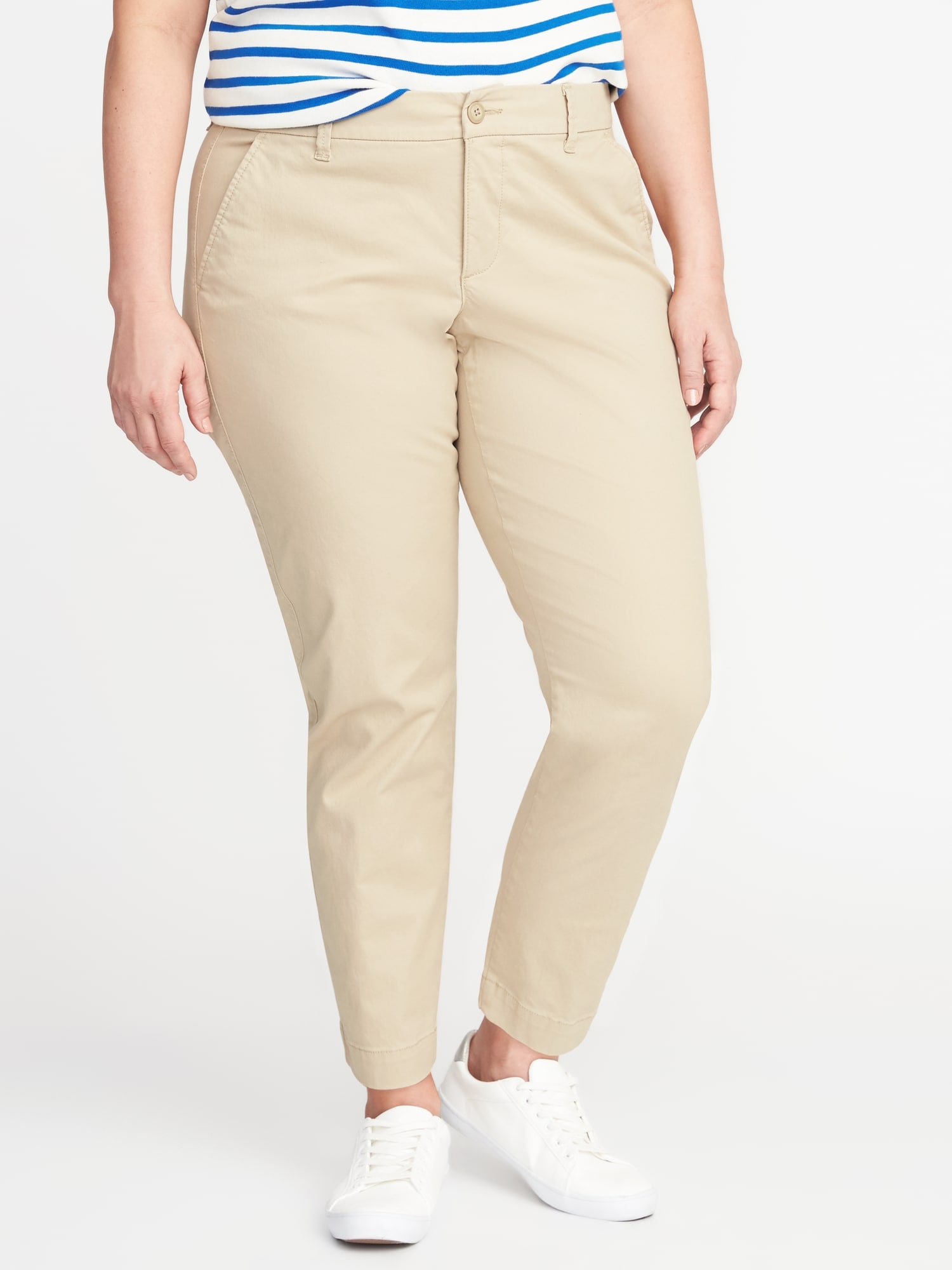 Old navy plus hot sale size khakis