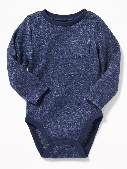 View large product image 1 of 1. Plush-Knit Bodysuit for Baby