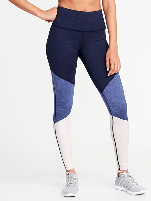 High rise compression leggings old navy best sale