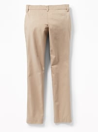 Image number 2 showing, Skinny School Uniform Pants for Girls