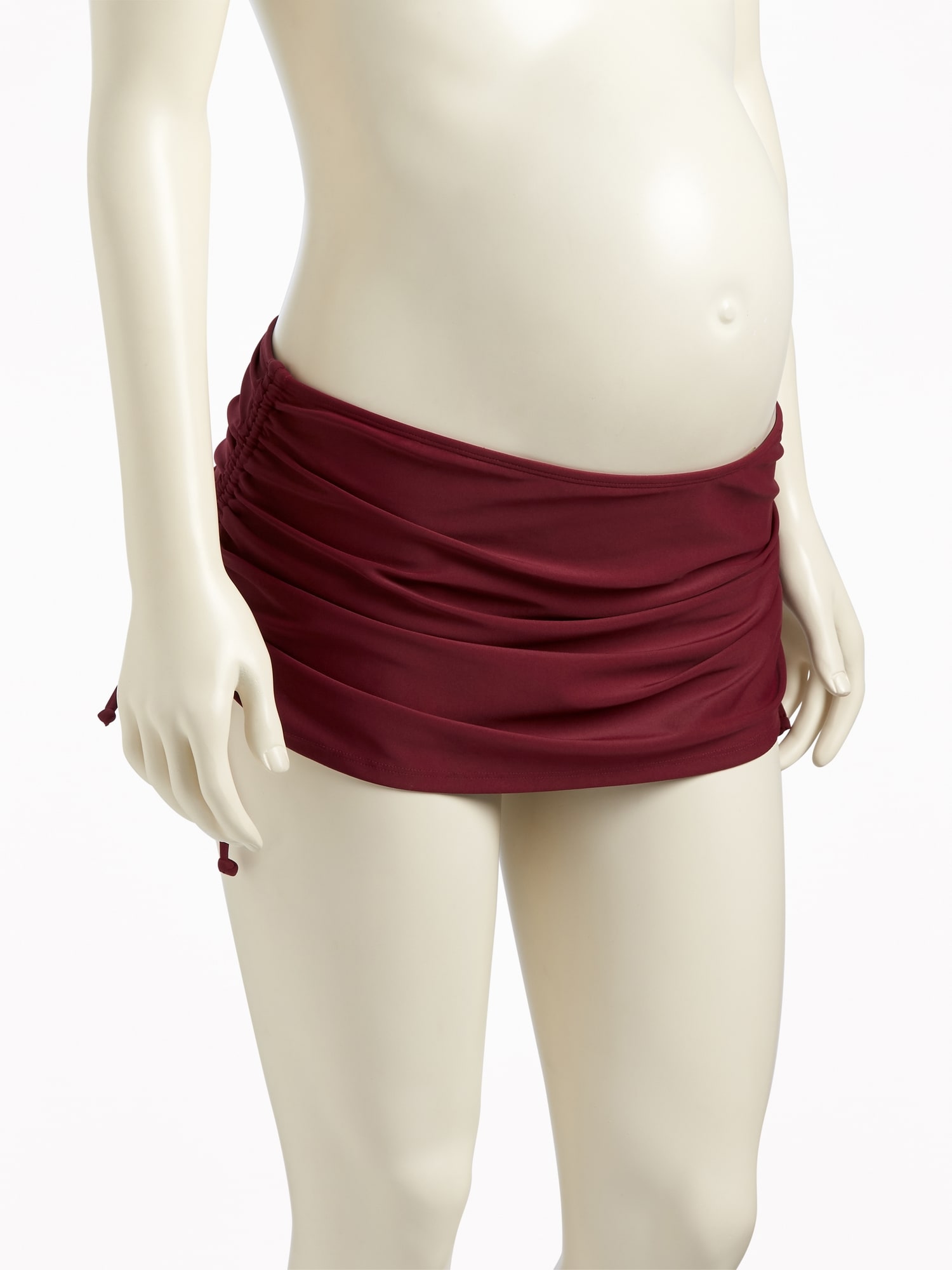 Maternity Side-Tie Swim Skirt