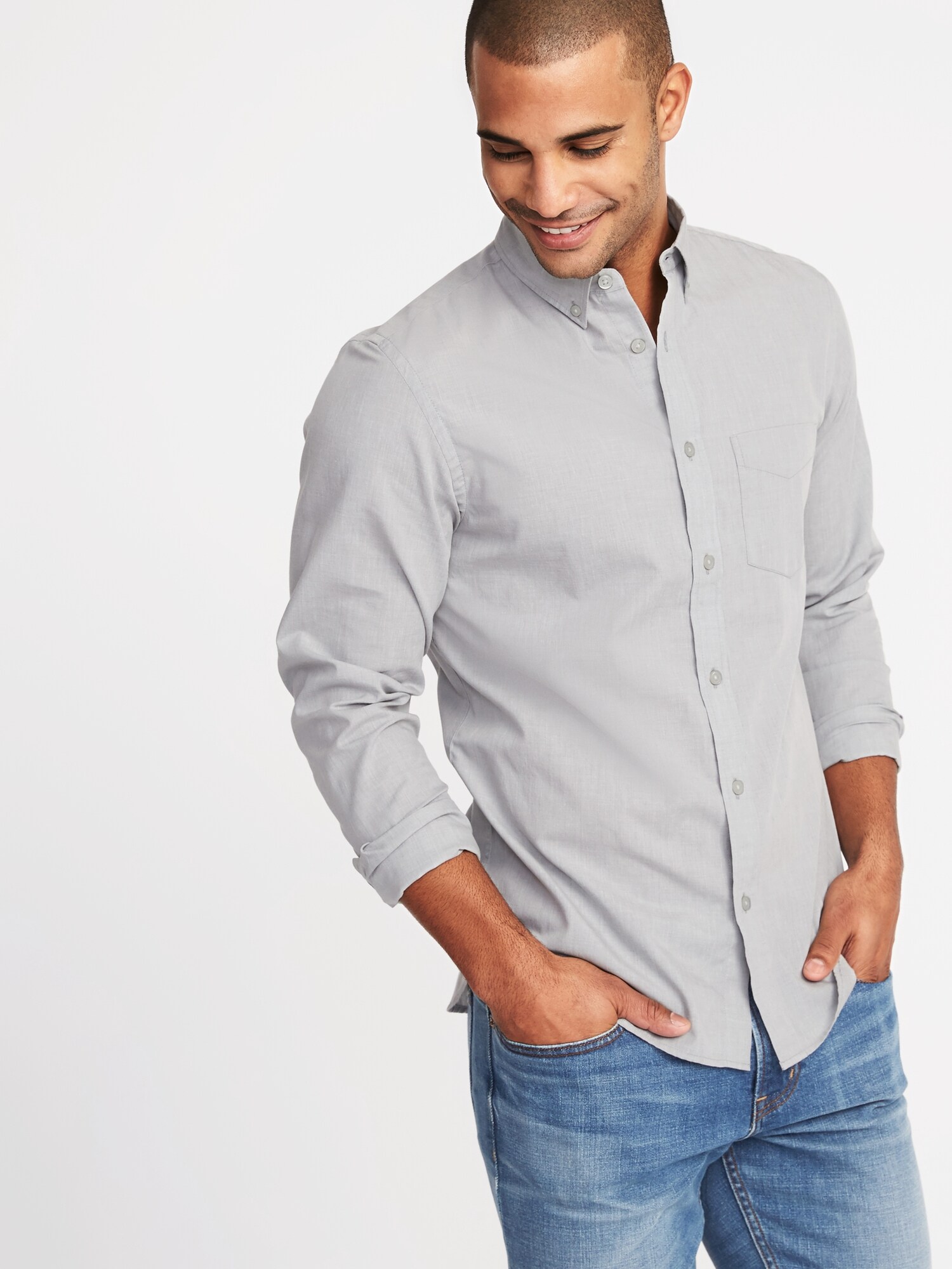 old navy poplin shirt