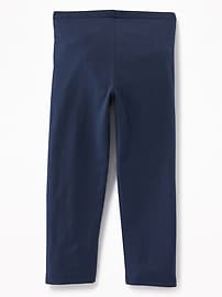 Image number 2 showing, Short Crop Jersey Leggings for Girls