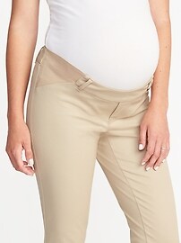 Voir une image plus grande du produit 3 de 3. Pantalon long de maternité Pixie avec panneaux latéraux