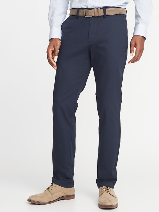 View large product image 1 of 1. Slim Built-In Flex Non-Iron Ultimate Chinos