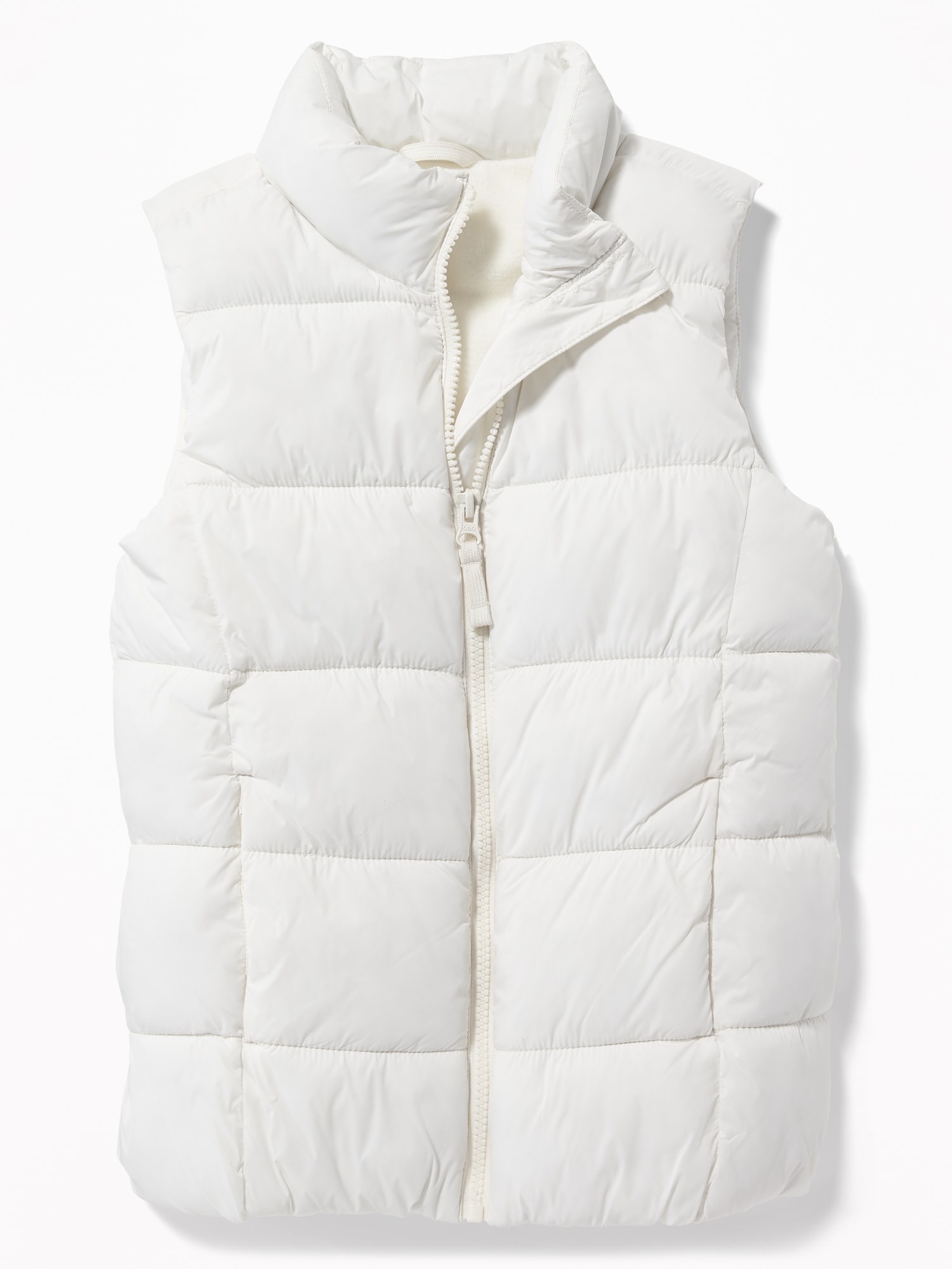 Girls white hot sale puffer vest