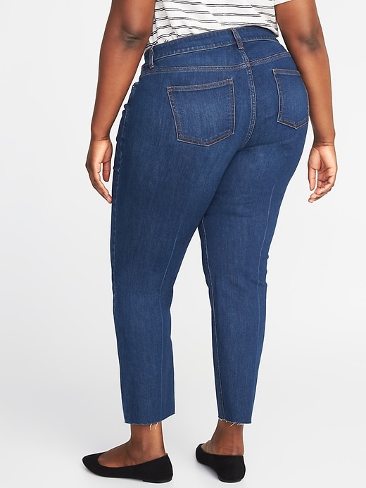 View large product image 2 of 2. High-Rise The Plus-Size Power Jean a.k.a. The Perfect Straight Ankle