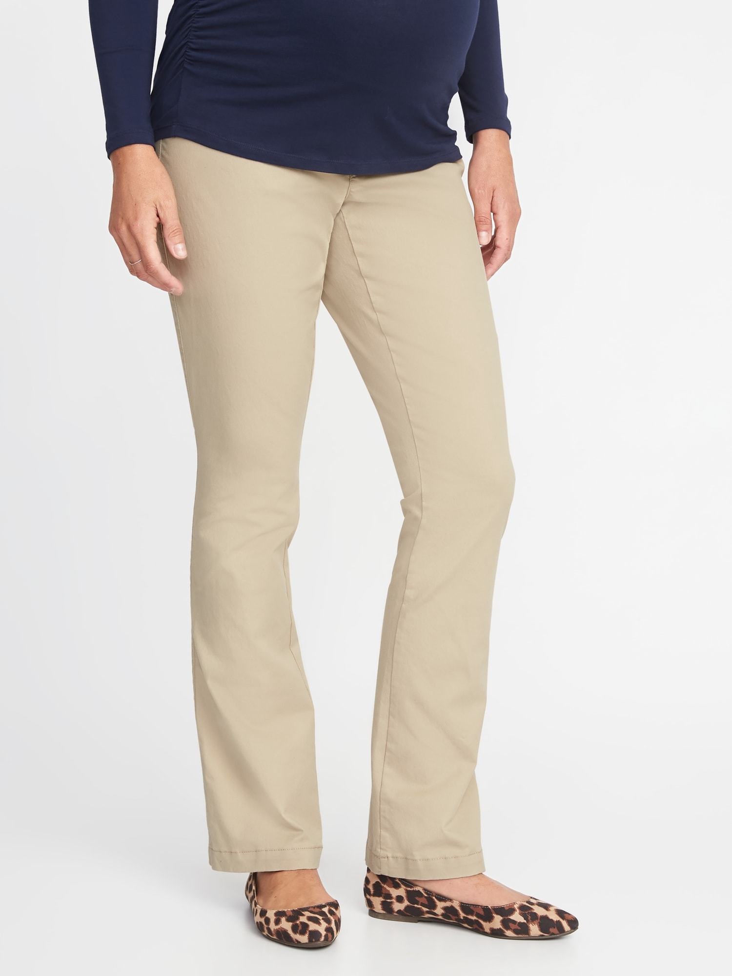 old navy maternity khakis