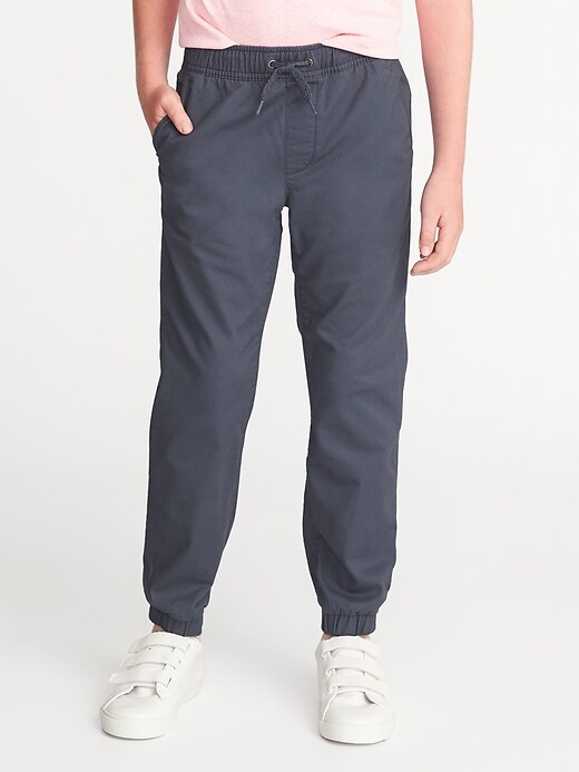 Built-In-Flex Twill Joggers For Boys Old Navy