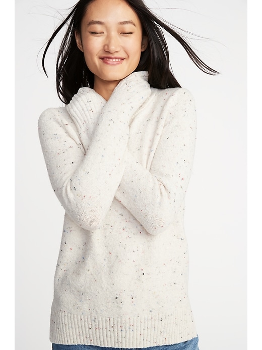 Image number 4 showing, Cozy Crew-Neck Sweater for Women
