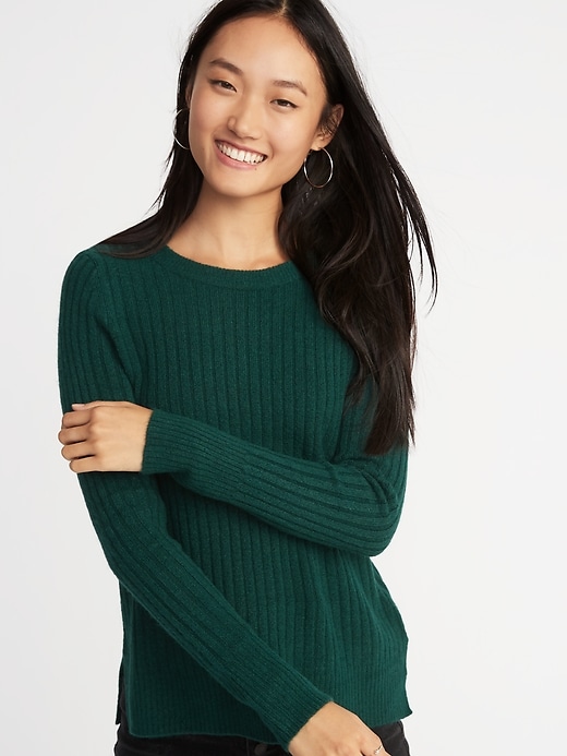 View large product image 1 of 1. Cozy Crew-Neck Sweater for Women
