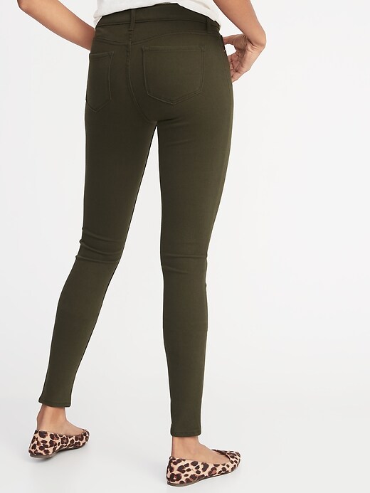 View large product image 2 of 2. Mid-Rise Rockstar 24/7 Pop-Color Super Skinny Jeans for Women