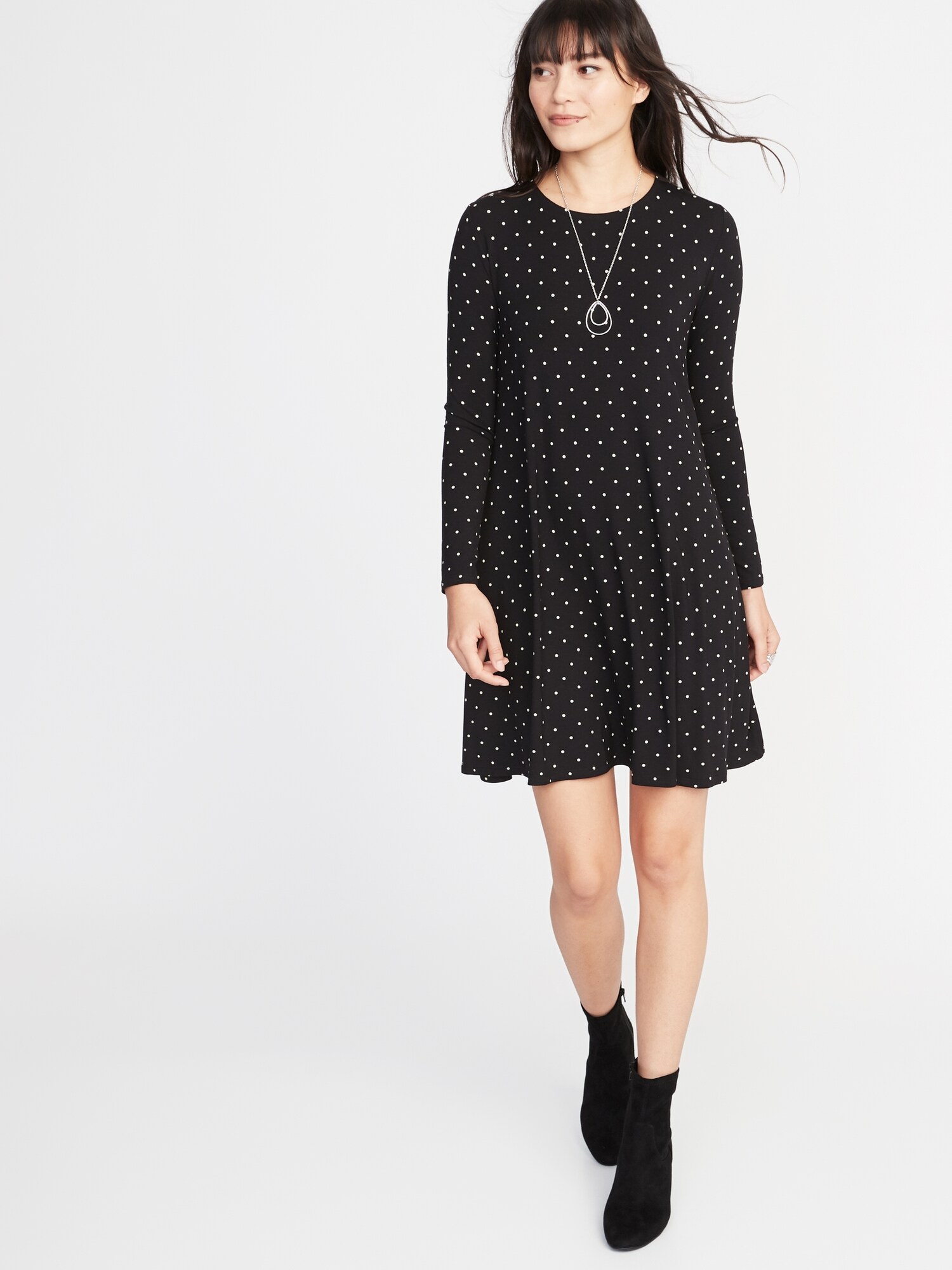 Jersey Swing Dress for Women Old Navy