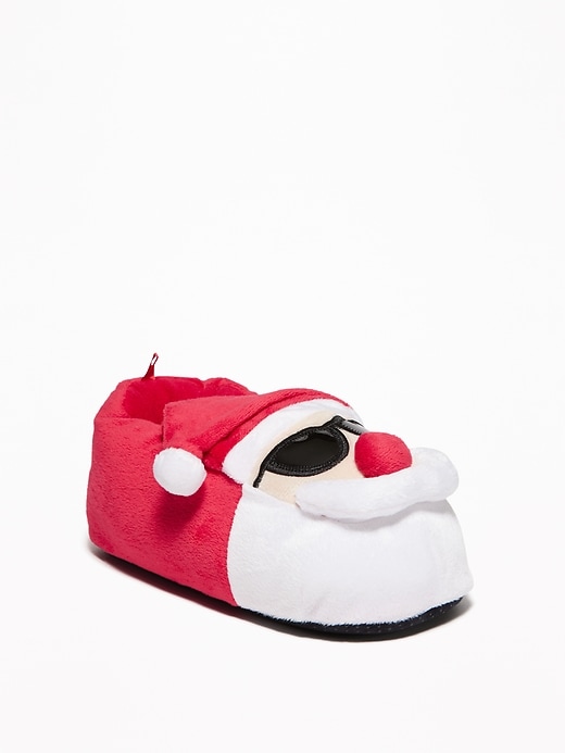 View large product image 1 of 1. Plush Critter Slippers for Boys