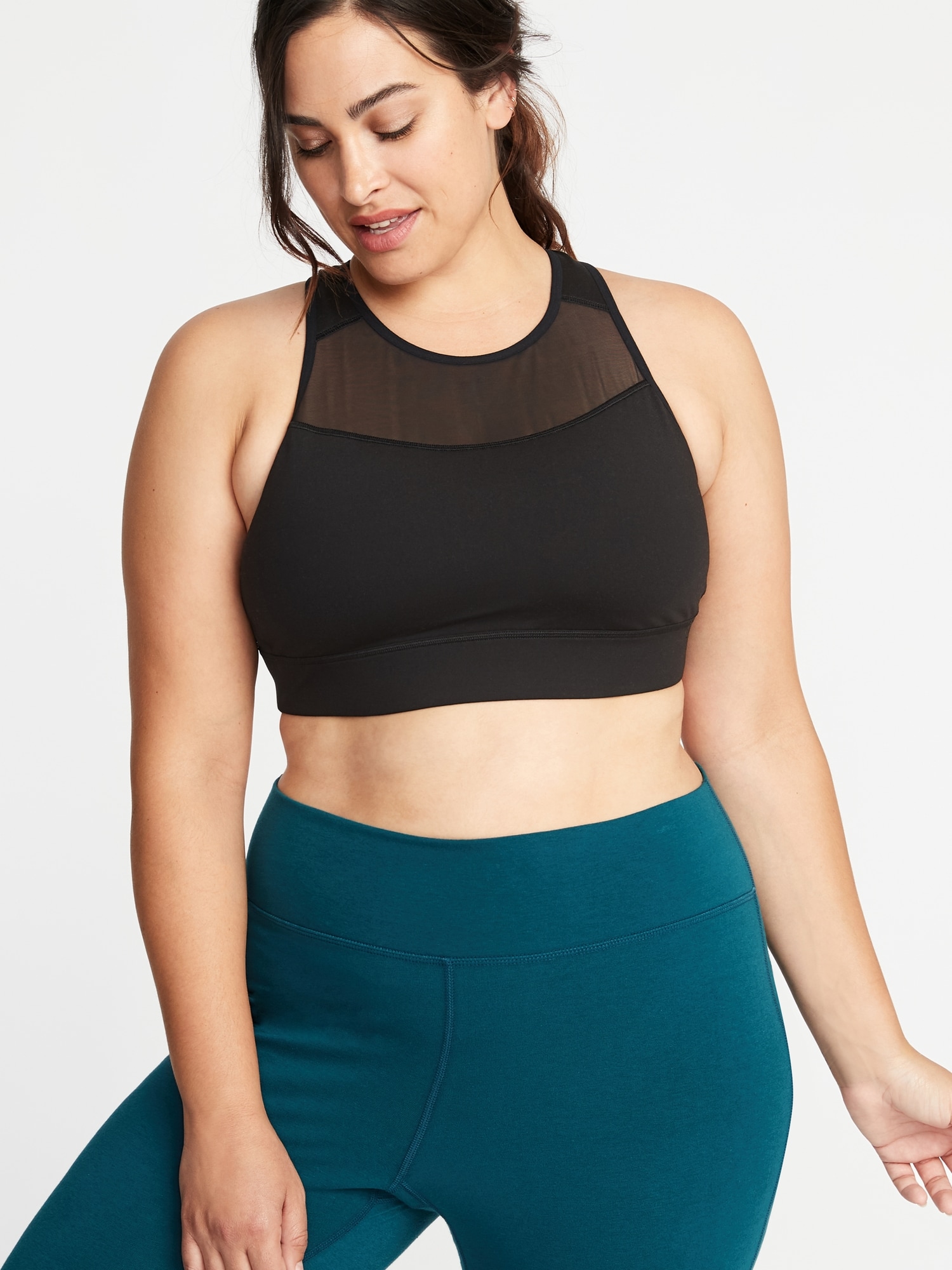 old navy plus size sports bra