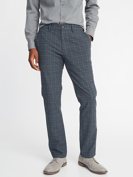 old navy mens plaid pants