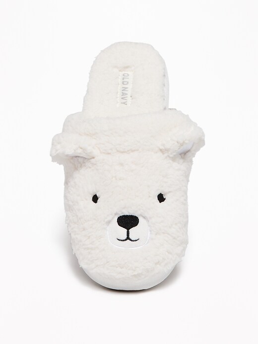 Image number 3 showing, Sherpa Critter Slide Slippers for Women