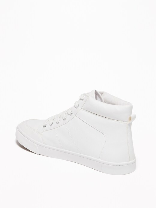 Faux-Leather High-Tops for Women | Old Navy