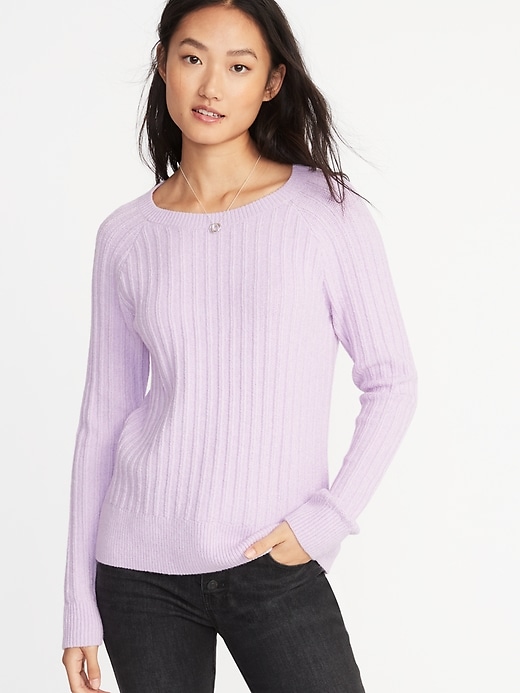 View large product image 1 of 1. Rib-Knit Sweater for Women