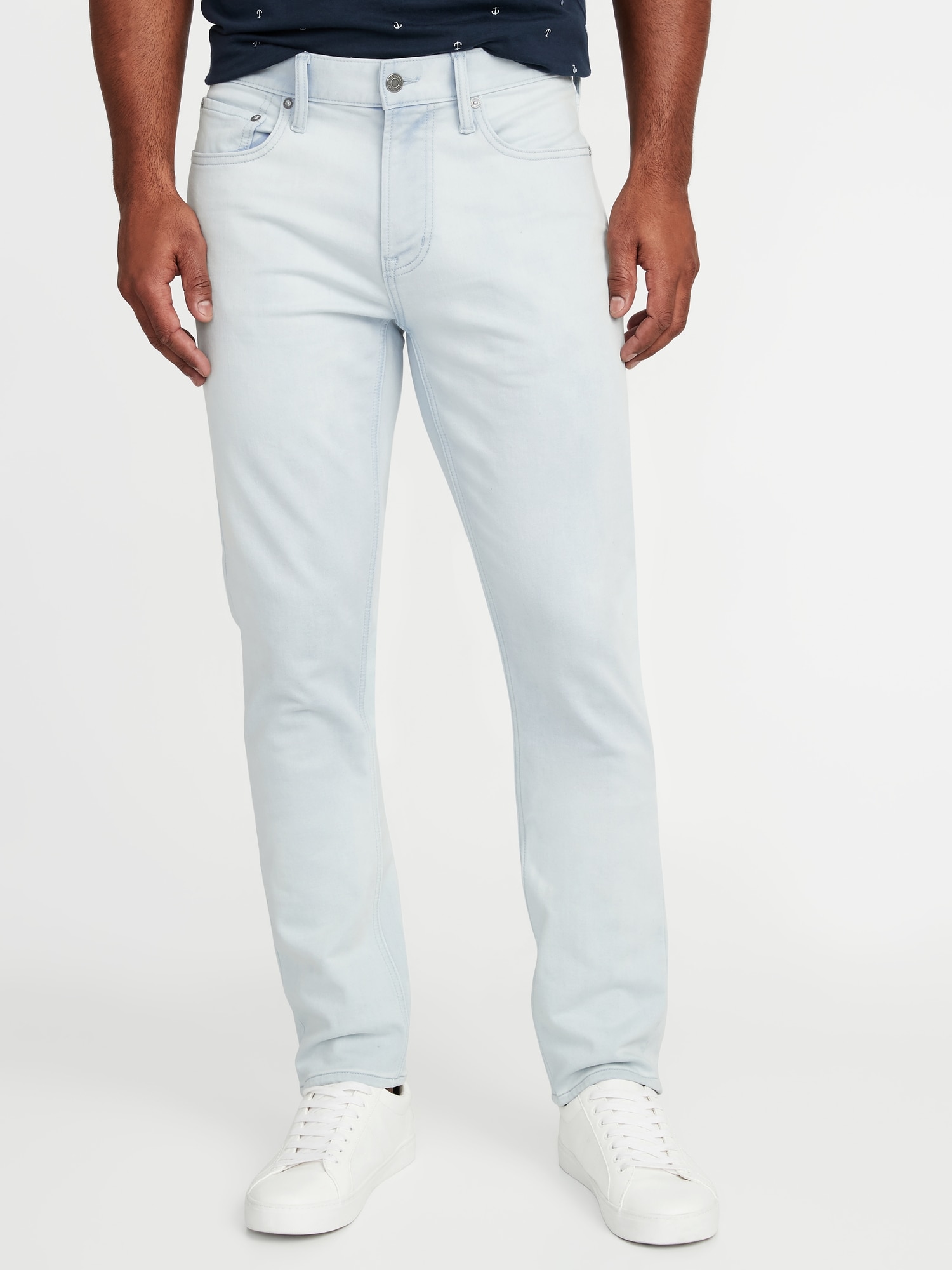 Old Navy Men's Slim Built-In-Flex Jeans - Blue - Size 30W