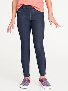 Skinny Built-In Tough Pull-On Jeans for Girls
