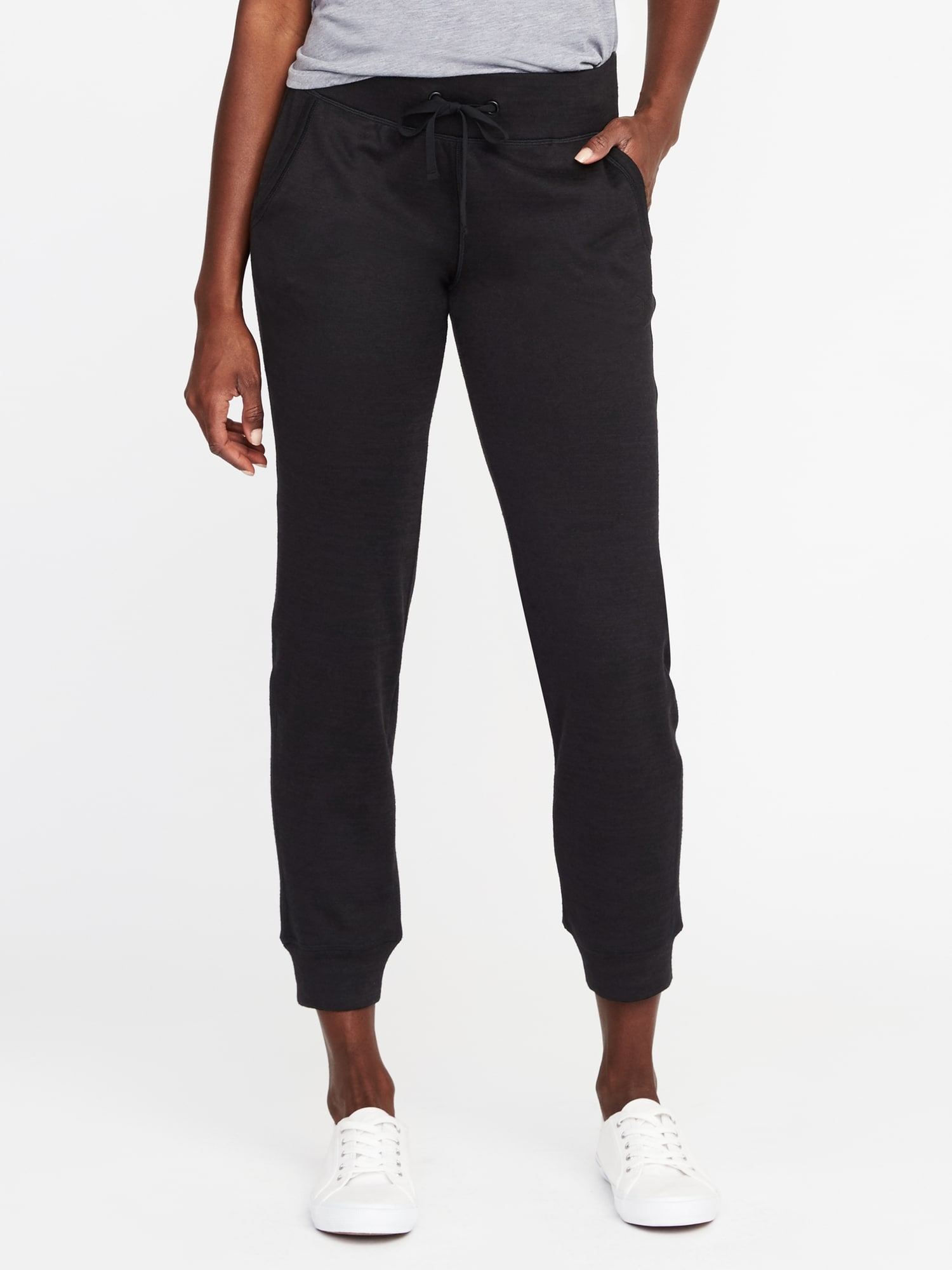 old navy black joggers