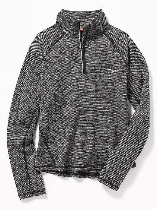 View large product image 1 of 4. Go-Dry 1/4-Zip Pullover for Girls