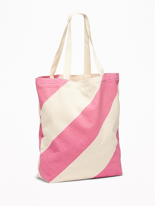 View large product image 1 of 1. Printed Canvas Tote For Women