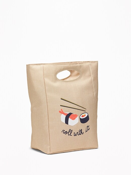 old navy sushi lunch bag