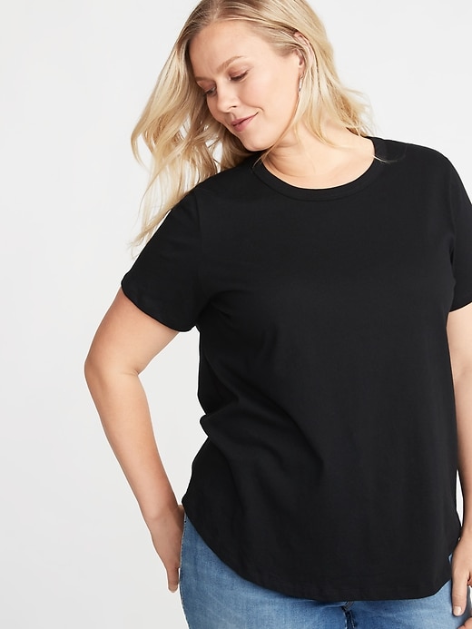 Image number 1 showing, EveryWear Plus-Size Crew-Neck Tee