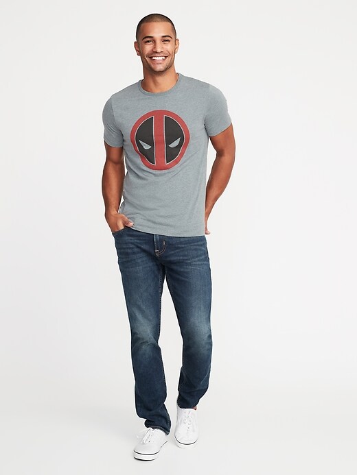 L'image numéro 3 présente T-shirt imprimé Deadpool Marvel ComicsMC pour homme