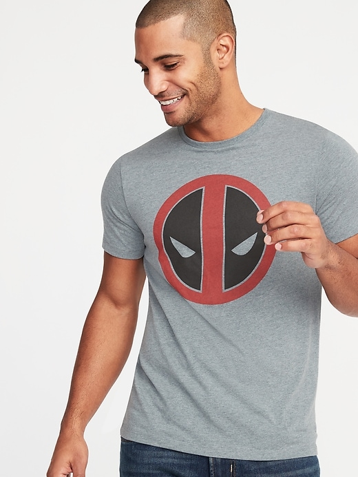L'image numéro 4 présente T-shirt imprimé Deadpool Marvel ComicsMC pour homme