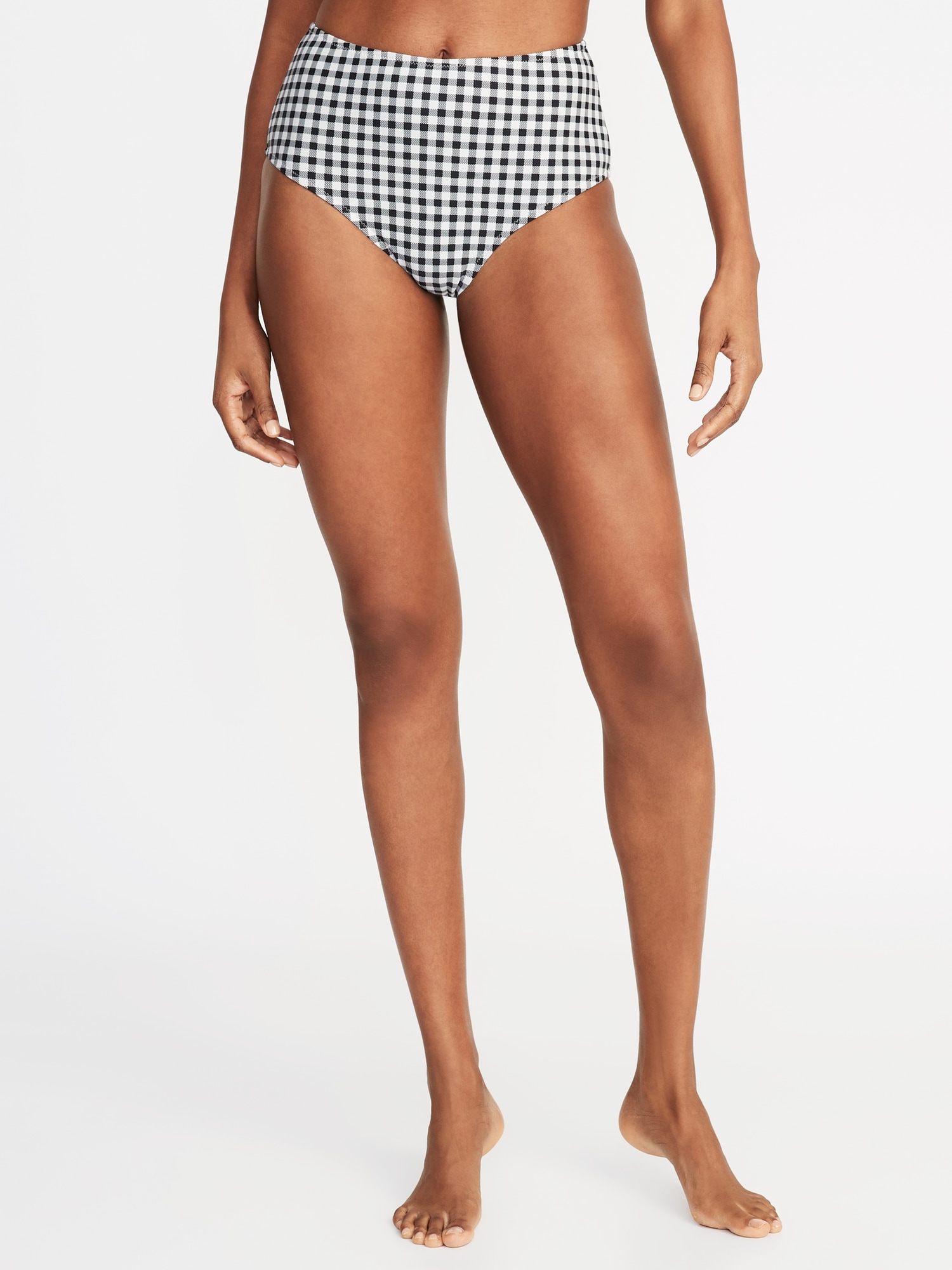 old navy high waisted swim bottoms