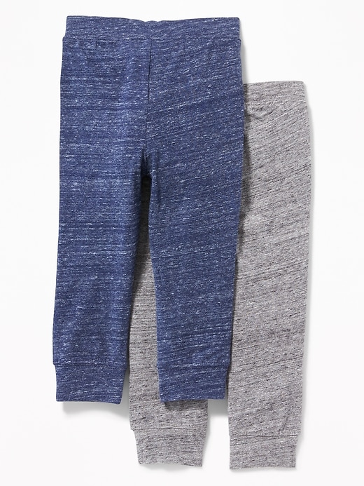 View large product image 2 of 3. Unisex Jersey-Knit Jogger Pants 2-Pack for Toddler