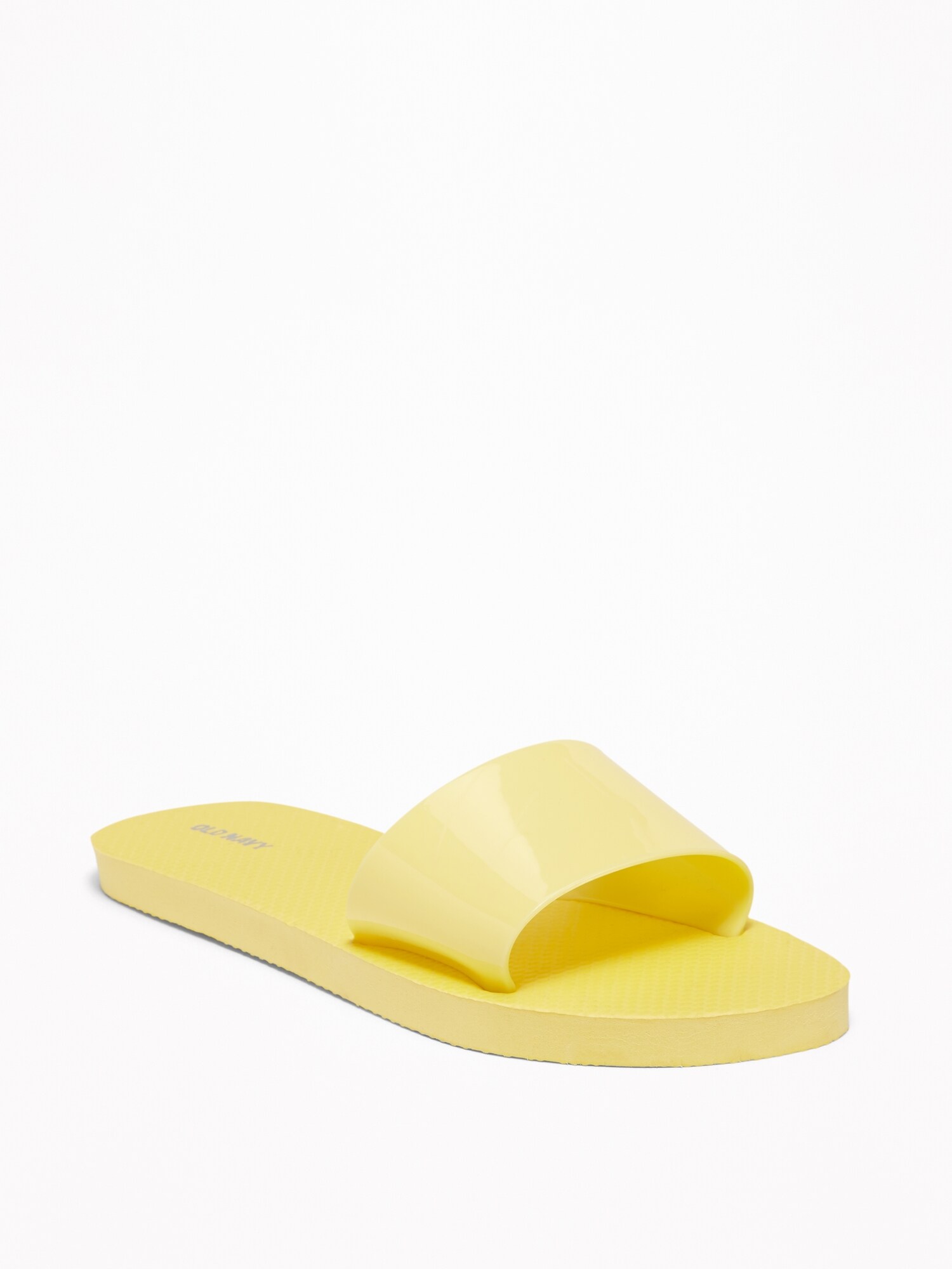 yellow flip flops old navy