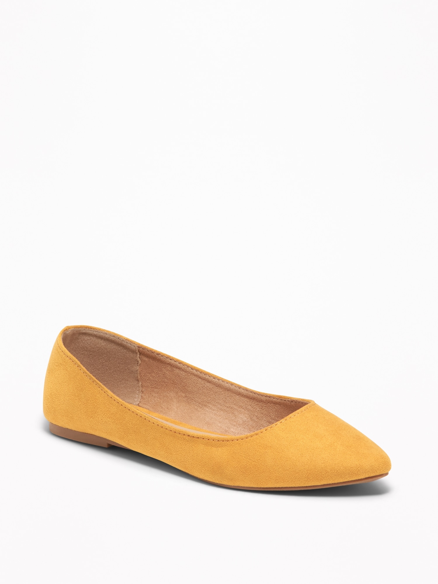 old navy yellow flats
