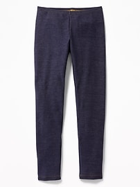 Image number 1 showing, French-Terry Leggings for Girls