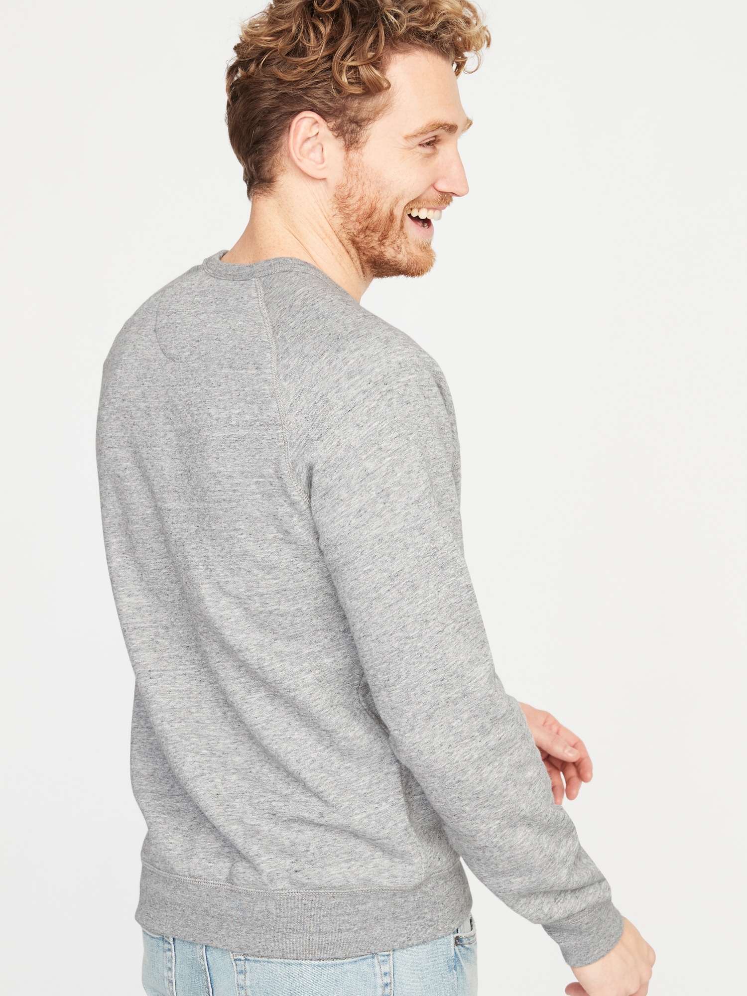 raglan sleeve sweater mens