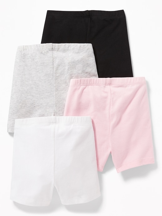 Voir une image plus grande du produit 2 de 3. Cuissard en jersey pour toute-petite fille (paquet de 4)