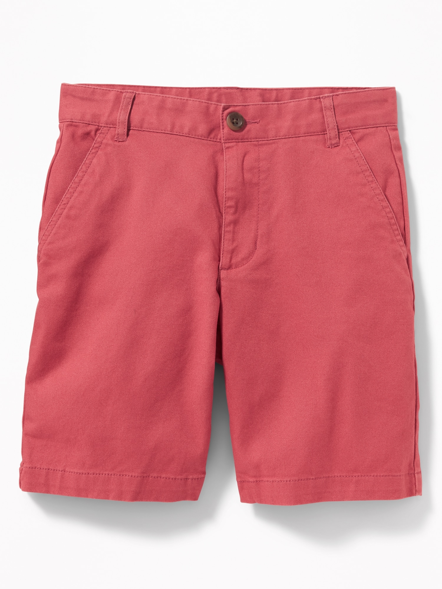 Straight Built-In Flex Twill Shorts for Boys