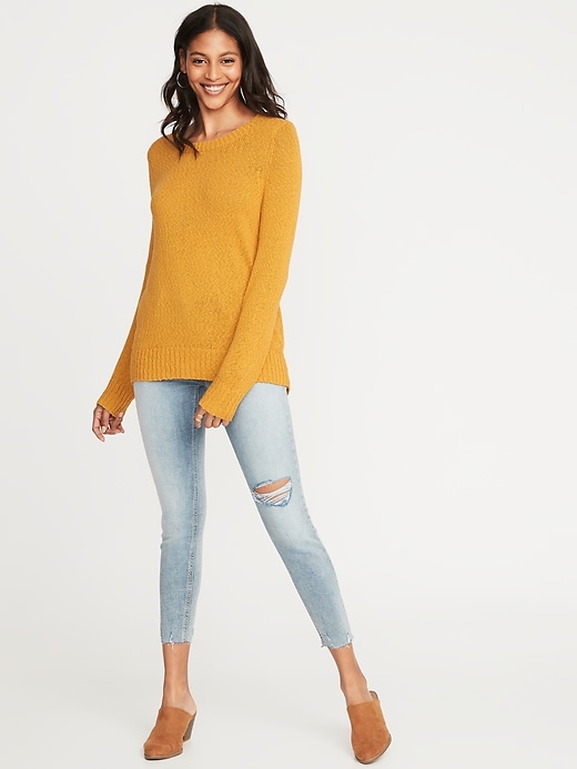 Image number 3 showing, Crew-Neck Sweater for Women